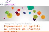 ReF - OI - Empowerment et agilité au service de l’action publique : l’exemple de l’Agence du Numérique - Pascal POTY