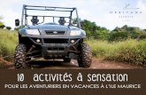 10 activités à sensation pour les aventuriers en vacances à l’ile Maurice