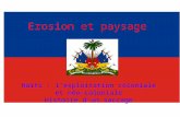Paysage haïti histoire