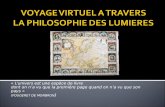 Voyage virtuel d'Aurelie et Malwenne à travers la philosophie des Lumières