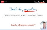 Prospection : email, téléphone ou social ?