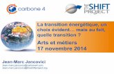 Diaporama conférence La transition énergétique, un choix évident ? 17/11/2014