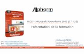 alphorm.com - Formation Microsoft PowerPoint 2013 (77-422)