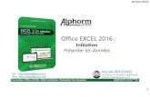 Alphorm.com Support de la Formation Excel 2016 initiation, Présenter les données