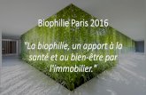 Biophilie Paris 2016 - Introduction : Qu'est-ce que la biophilie ?