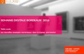 Semaine digitale Bordeaux 2016 - intervention ClicMuse