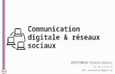Communication digitale et réseaux sociaux