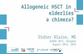 Allogeneic HSCT in Elderly