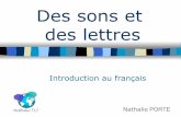 Introduction au français : des sons et des lettres