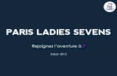 Présentation Paris Ladies Sevens 2015/2016