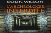 Colin Wilson - L'Archéologie Interdite - De l'Atlantide au Sphinx