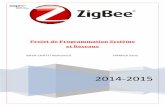 Rapport du projet programmation système et réseau "zig-bee"