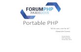 Portable PHP