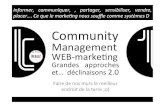 Webmarketing  Community management Jour 1