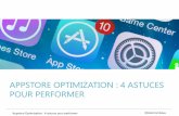 Appstore Optimization : 4 astuces pour performer