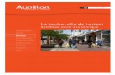 Le centre-ville de Lorient. Synthèse socio-économique. Communication Audelor n°85, octobre 2016