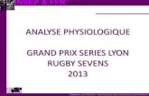 Analyse physiologique rugby sevens lyon 2013