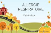 Les allergies respiratoires chez le jeune enfant