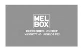 Melbox- Expérience client et Marketing Sensoriel
