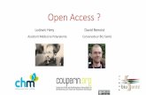 Open Access ? Commission Scientifique CH Le Mans 25.11.2016