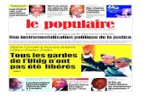Interview Fatoumata Chérif  dans le Journal Le populaire n°521 du 8 août 2016