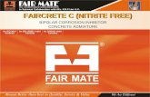 Faircrete c (nitrite free)