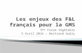 Les enjeux des F&L français pour la gms