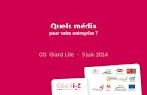 Cécili-Z  Les media belges CCI Grand Lille  5 juin 2014
