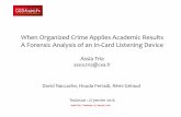 When organized crime applies academic results powerpoint