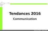 Tendances de la Communication 2016