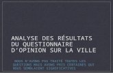 6. analyse questionnaire d'opinion