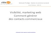 #WetSàAix  6 Visibilité, marketing web comment générer  des contacts commerciaux - Guilhem Gleizes