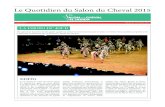 Le Quotidien du Salon du Cheval 2015