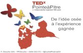 TEDxPTP : de l'idee osée à l'experience gagnée