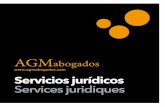 Brochure AGM Abogados 2016 Español/Français Services juridiques