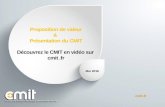 CMIT Proposition de valeur - mai 2016