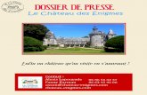 télécharger le dossier de presse du Château des Énigmes