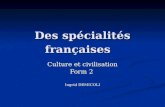 specialites francaises
