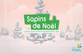 Concours inter-quartiers des Sapins de Noël 2016 - ville d’Ergué-Gabéric