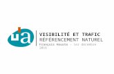 ESTHUA 2016 / "visibilité et trafic" - Référencement Naturel