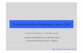 Transplantation hépatique pour carcinome hépatocellulaire
