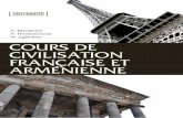 COURS DE CIVILISATION FRANÇAISE ET ARMÉNIENNE