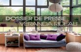 Veranda Rideau - Dossier de presse  2015