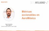 Caso de éxito: Métricas accionables en Aeroméxico