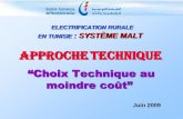 STEG ELECTRIFICATION RURALE : L'EXPERIENCE TUNISIENNE
