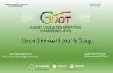 Un outil innovant pour le Congo_GUOT_SWC2016