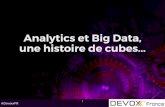 Analytics et Big Data, une histoire de cubes...