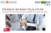 Pourquoi ING BANK utilise easyRECrue pour recruter ?