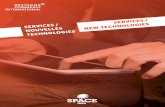 SPACE 2016 : services /  new technologies