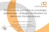 " medecine de précision en oncologie pédiatrique - biologie ...